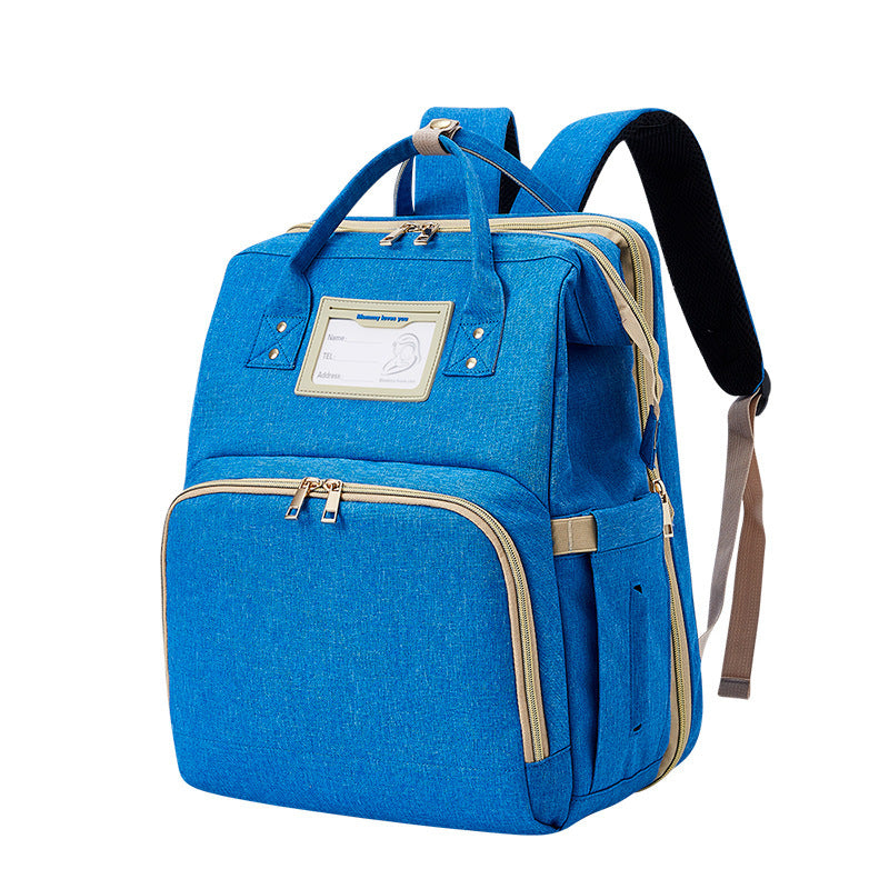 Sac à dos maman portable multifonction à double bretelles
