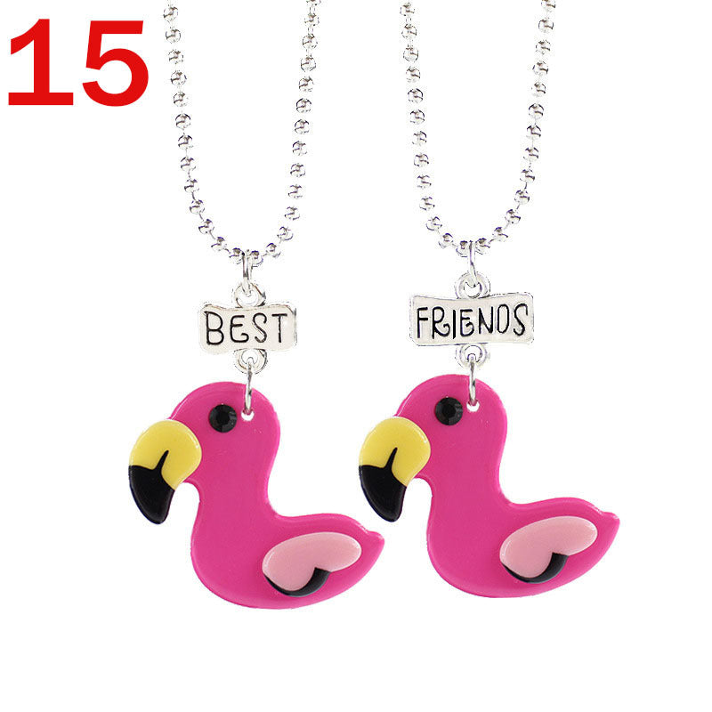 Collier Licorne – Création Européenne et Américaine pour Meilleures Amies