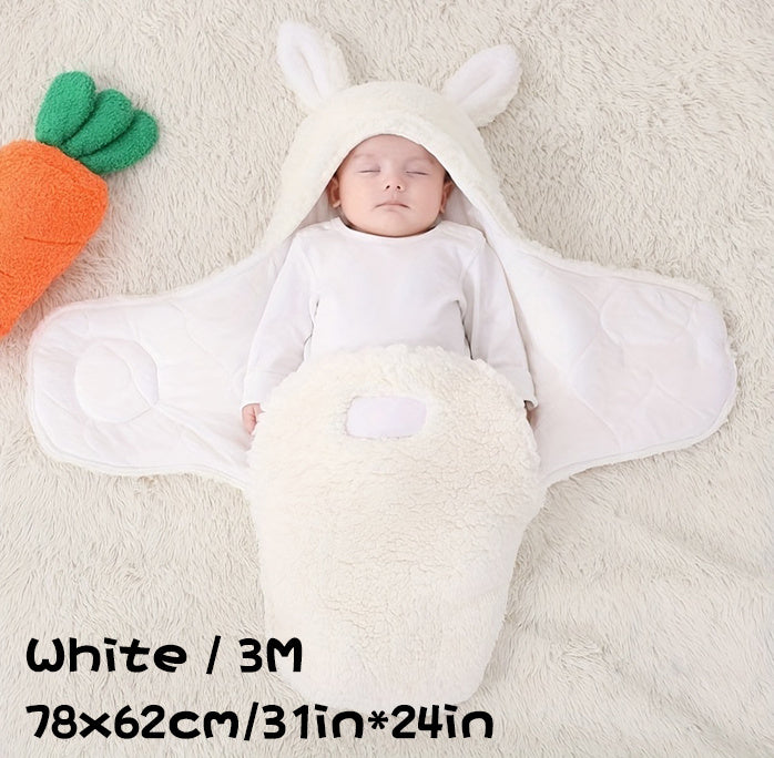 Sac de Couchage Bébé Ultra Doux – Couverture Nid d’Ange en Polaire Molletonnée