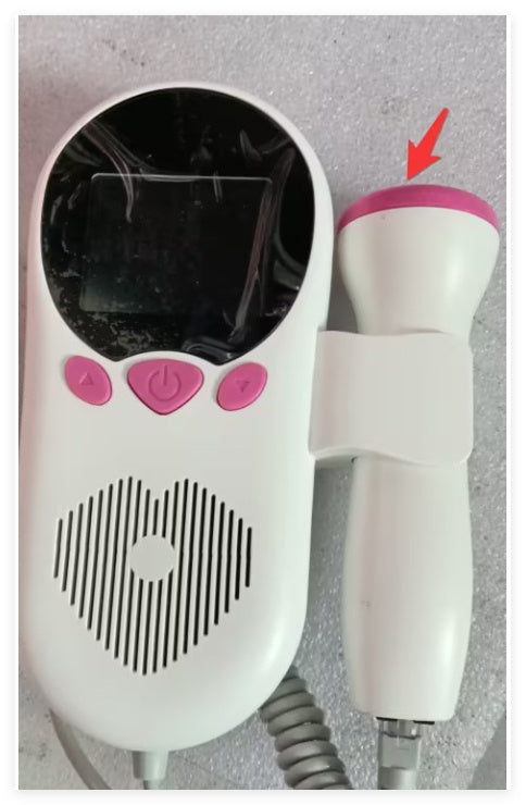 Moniteur de Rythme Cardiaque Fœtal – Détecteur de Battements de Cœur pour Bébé – Utilisation à Domicile pendant la Grossesse