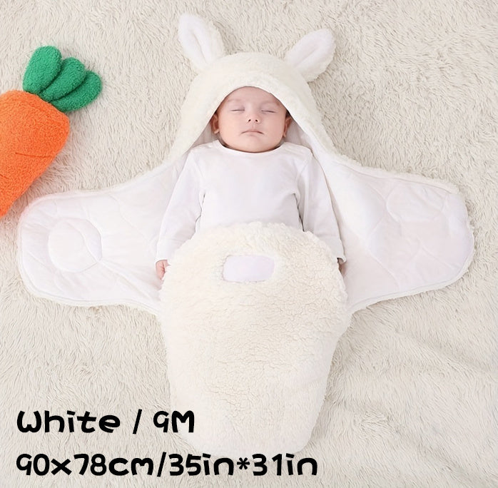 Sac de Couchage Bébé Ultra Doux – Couverture Nid d’Ange en Polaire Molletonnée