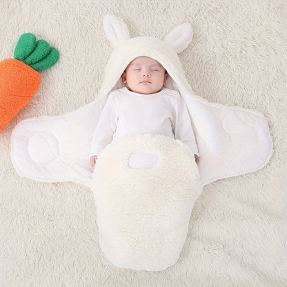 Sac de Couchage Bébé Ultra Doux – Couverture Nid d’Ange en Polaire Molletonnée