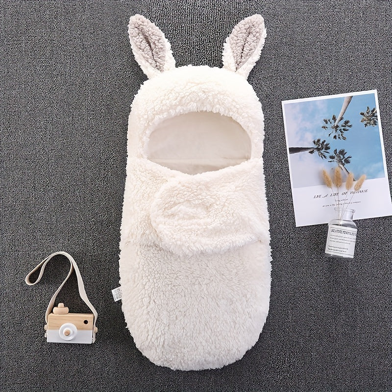 Sac de Couchage Bébé Ultra Doux – Couverture Nid d’Ange en Polaire Molletonnée