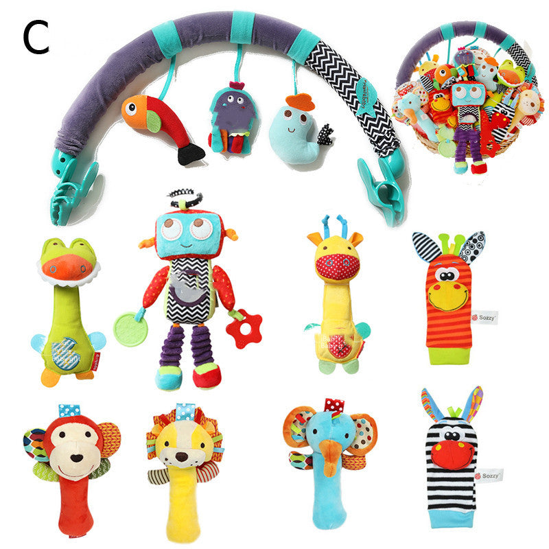 Coffret cadeau créatif de jouets réconfortants pour bébé – Sortie & dessins animés