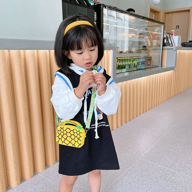 Sac à Bandoulière Portable pour Enfants – Forme Donut en Silicone, Idéal pour les Accessoires