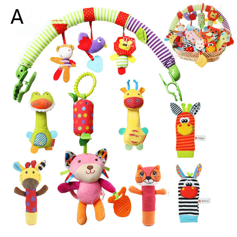 Coffret cadeau créatif de jouets réconfortants pour bébé – Sortie & dessins animés