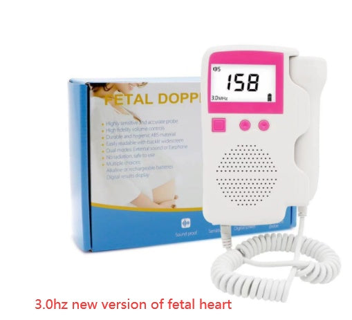Moniteur de Rythme Cardiaque Fœtal – Détecteur de Battements de Cœur pour Bébé – Utilisation à Domicile pendant la Grossesse